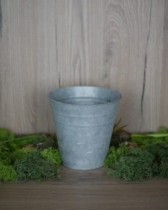 Doniczka metalowa duża