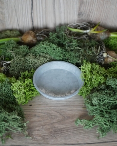 Podstawka metalowa mała