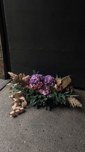 Kompozycja Nagrobna Floret Z Sztucznymi Kwiatami