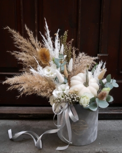 Box z suszonych kwiatów